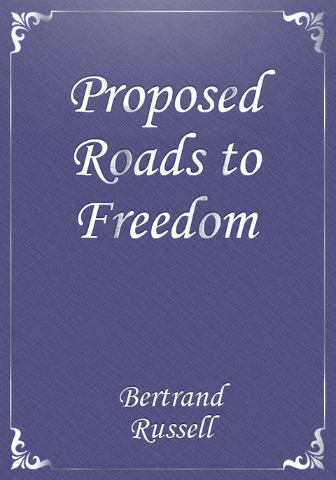 Proposed Roads to Freedom 표지 이미지