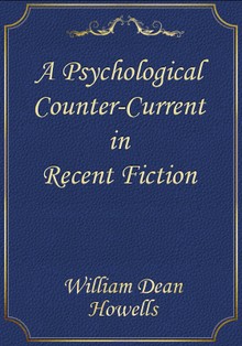 A Psychological Counter-Current in Recent Fiction