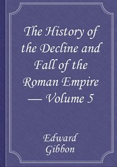 The History of the Decline and Fall of the Roman Empire — Volume 5 표지 이미지