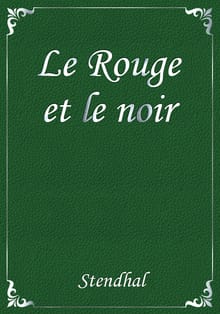 Le Rouge et le noir