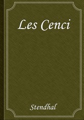 Les Cenci 표지 이미지