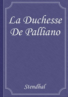La Duchesse De Palliano