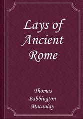 Lays of Ancient Rome 표지 이미지