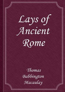 Lays of Ancient Rome