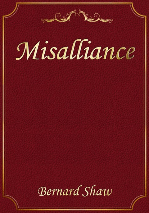 Misalliance 표지 이미지