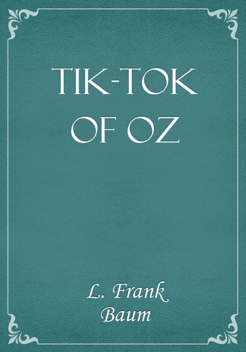 Tik-Tok of Oz 표지 이미지