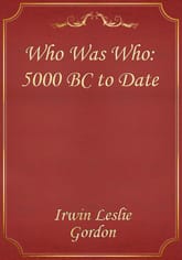 Who Was Who: 5000 BC to Date 표지 이미지