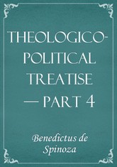 Theologico-Political Treatise — Part 4 표지 이미지