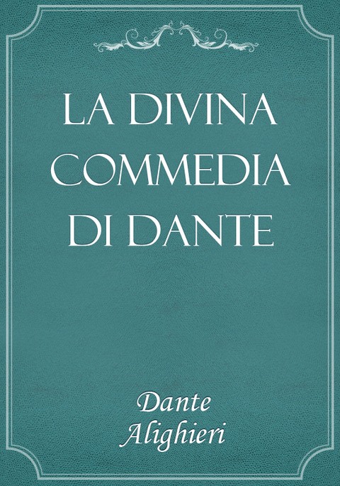 La Divina Commedia di Dante 표지 이미지