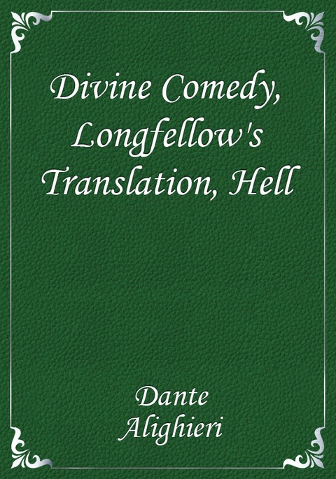 Divine Comedy, Longfellow's Translation, Hell 표지 이미지