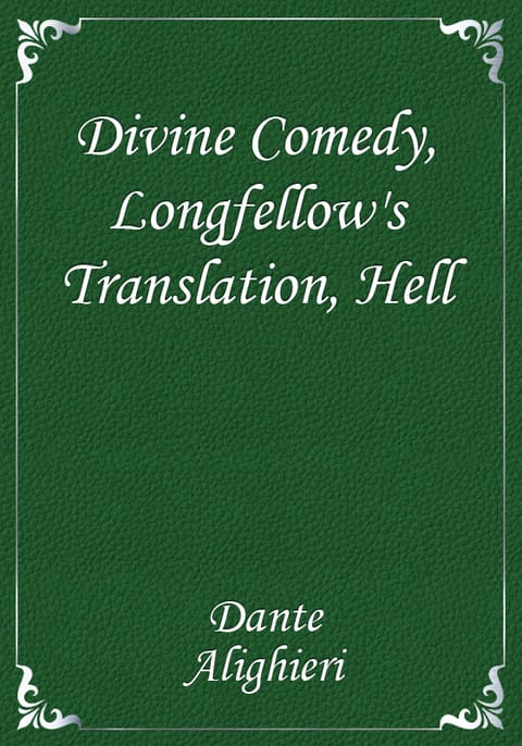 Divine Comedy, Longfellow's Translation, Hell 표지 이미지