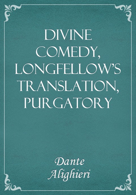 Divine Comedy, Longfellow's Translation, Purgatory 표지 이미지