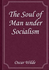 The Soul of Man under Socialism 표지 이미지