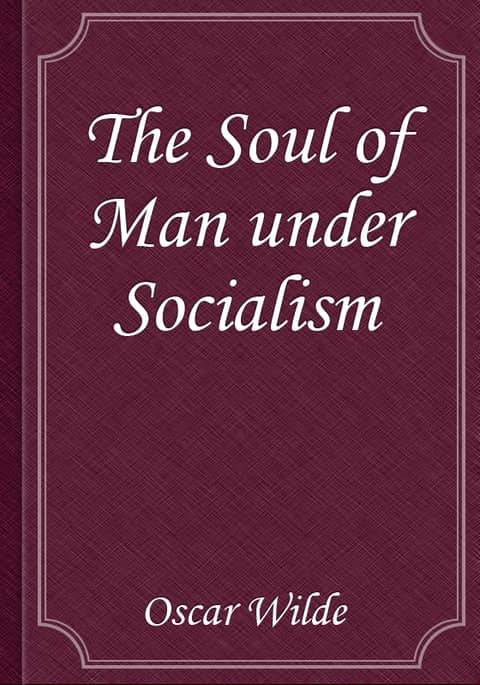 The Soul of Man under Socialism 표지 이미지