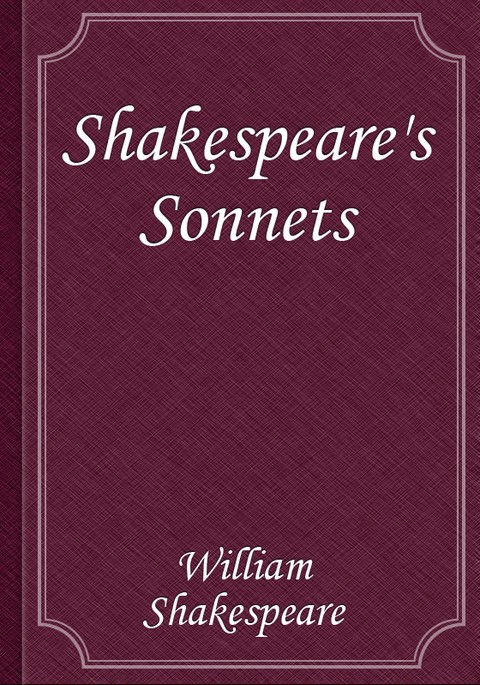 Shakespeare's Sonnets 표지 이미지