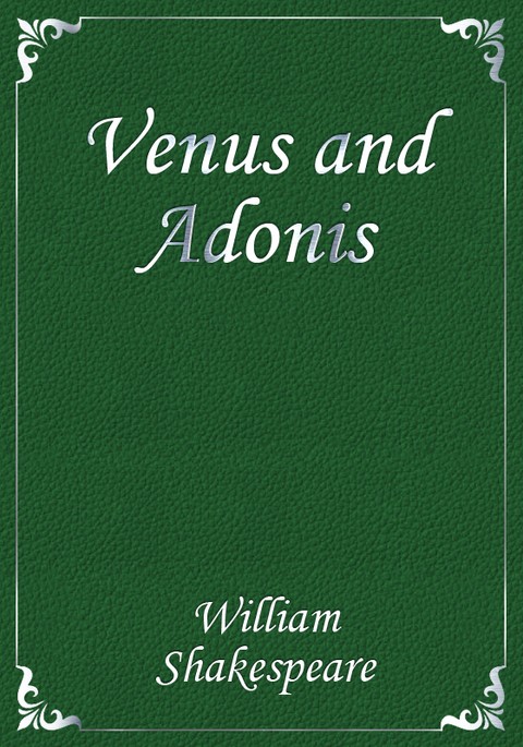 Venus and Adonis 표지 이미지