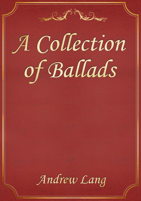 A Collection of Ballads 표지 이미지