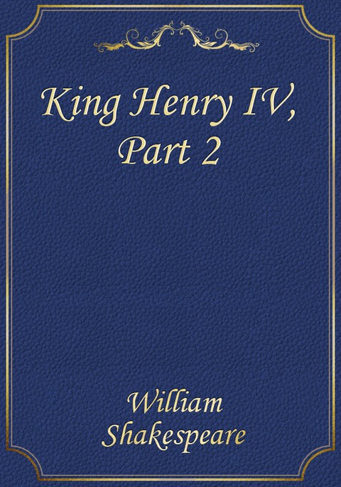 King Henry IV, Part 2 표지 이미지