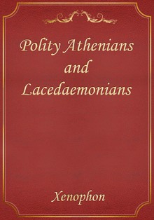 Polity Athenians and Lacedaemonians