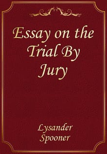 Essay on the Trial By Jury