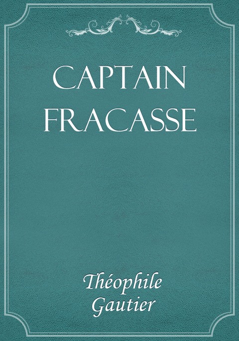 Captain Fracasse 표지 이미지