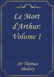 Le Mort d'Arthur: Volume 1