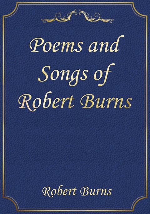 Poems and Songs of Robert Burns 표지 이미지