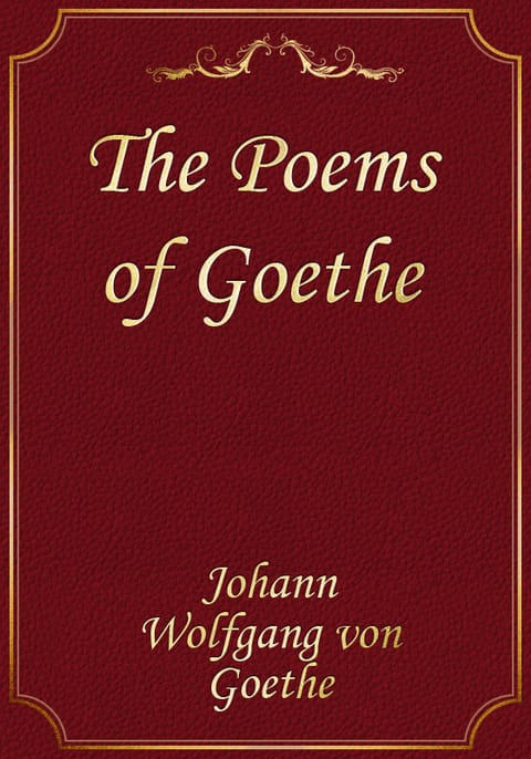 The Poems of Goethe 표지 이미지