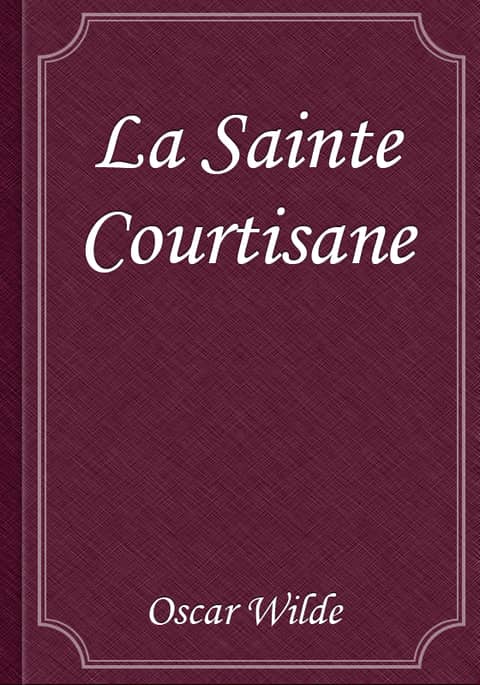 La Sainte Courtisane 표지 이미지