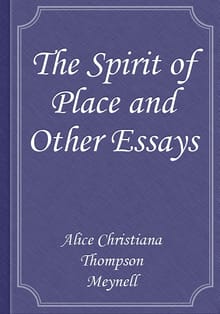 The Spirit of Place and Other Essays