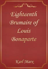 Eighteenth Brumaire of Louis Bonaparte 표지 이미지