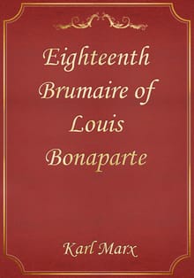 Eighteenth Brumaire of Louis Bonaparte