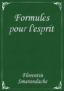 Formules pour l'esprit