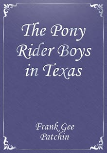 The Pony Rider Boys in Texas
