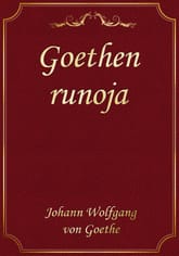 Goethen runoja 표지 이미지