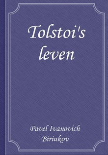 Tolstoi's leven