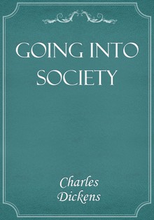 Going into Society