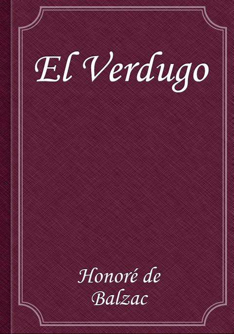 El Verdugo 표지 이미지