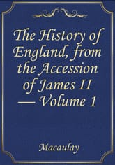 The History of England, from the Accession of James II — Volume 1 표지 이미지