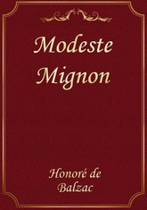 Modeste Mignon 표지 이미지