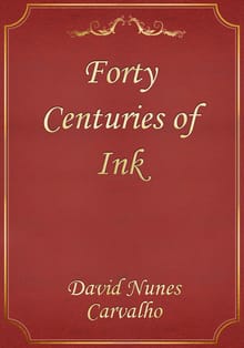 Forty Centuries of Ink