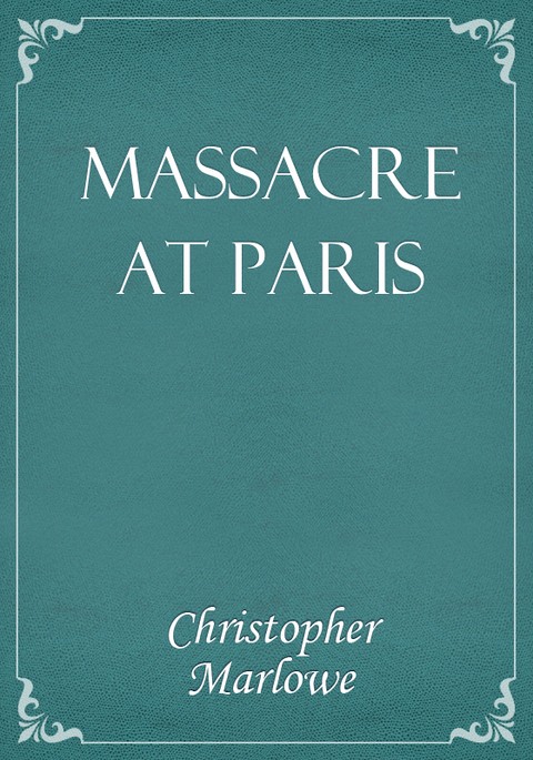 Massacre at Paris 표지 이미지