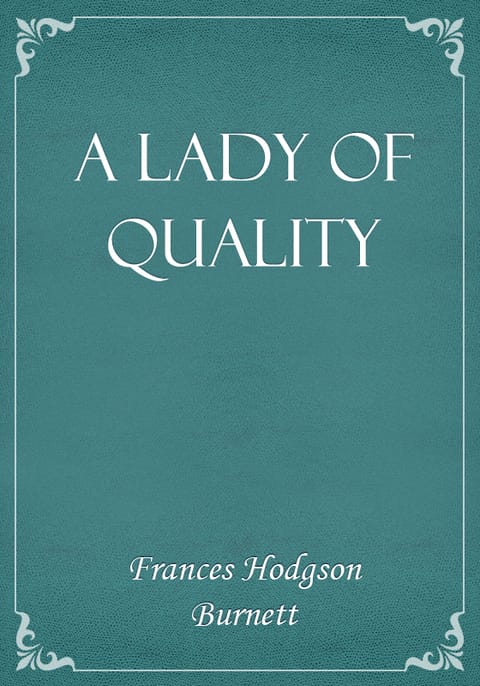 A Lady of Quality 표지 이미지