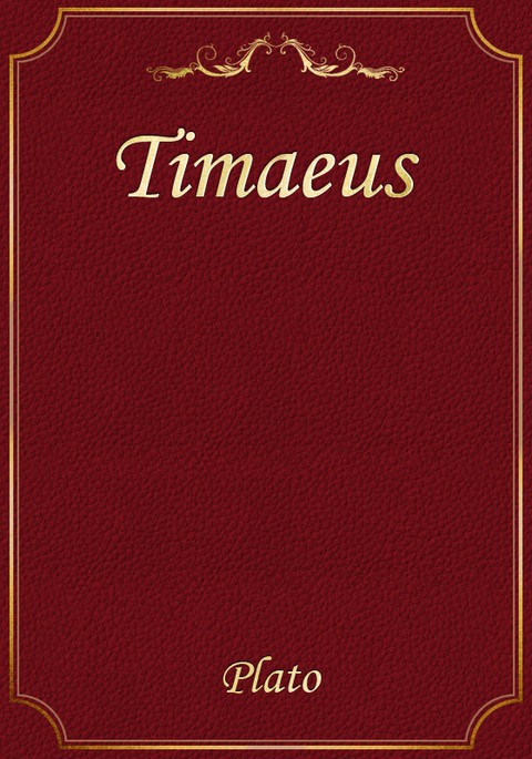 Timaeus 표지 이미지