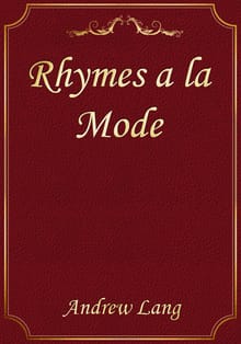 Rhymes a la Mode