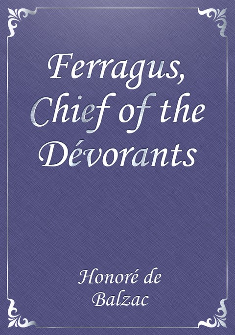 Ferragus, Chief of the Dévorants 표지 이미지
