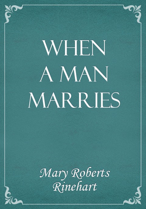 When a Man Marries 표지 이미지