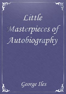 Little Masterpieces of Autobiography