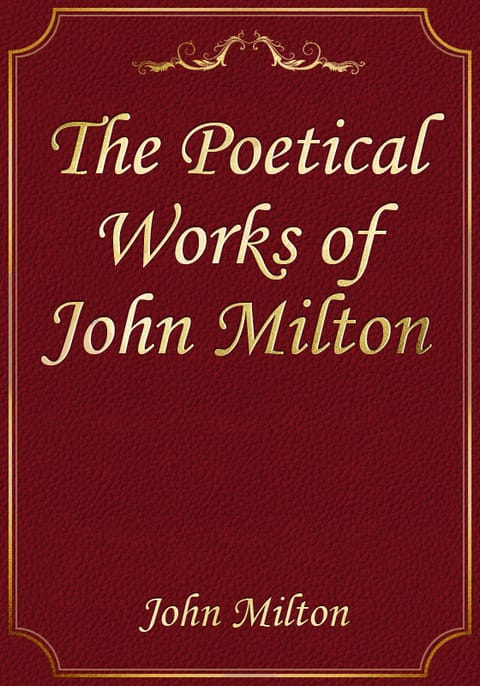 The Poetical Works of John Milton 표지 이미지