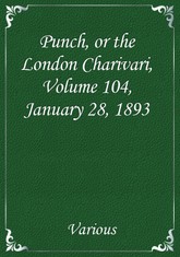 Punch, or the London Charivari, Volume 104, January 28, 1893 표지 이미지